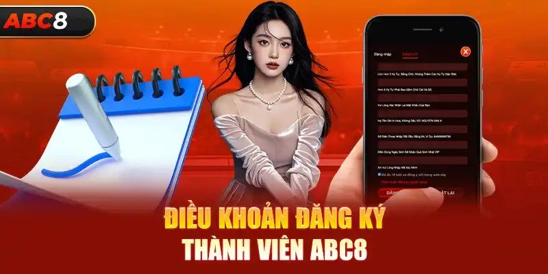 Điều kiện đăng ký tài khoản cá cược tại hệ thống ABC8